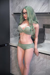 Nerelle - Sex doll skinny aux cheveux verts