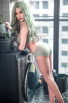 Nerelle - Sex doll skinny aux cheveux verts