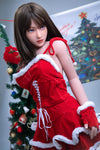 Neva - Sex doll brune en tenue de Noël sexy