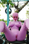 Omynia - Sex doll extraterrestre à la peau violette de 170 cm