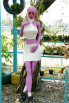 Omynia - Sex doll extraterrestre à la peau violette de 170 cm