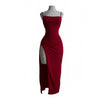 Robe glamour sexy rouge pour sex doll