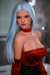 Solvia - Sex doll nordique aux cheveux bleus glacés