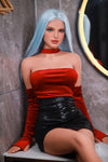 Solvia - Sex doll nordique aux cheveux bleus glacés