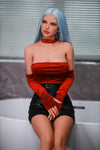 Solvia - Sex doll nordique aux cheveux bleus glacés