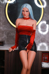 Solvia - Sex doll nordique aux cheveux bleus glacés