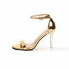 Talons fins métalliques or pour sex doll