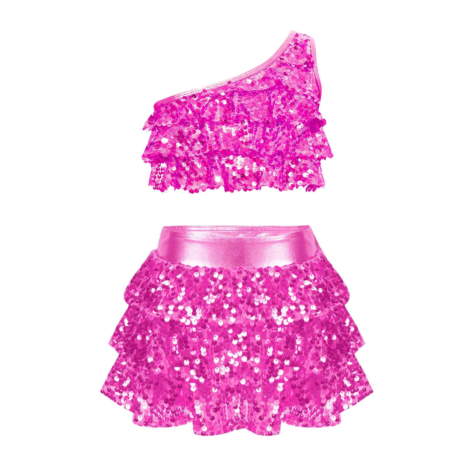 Tenue de danseuse sexy rose pour sex doll