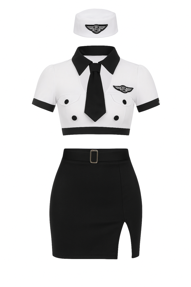 Tenue d'hôtesse de l'air