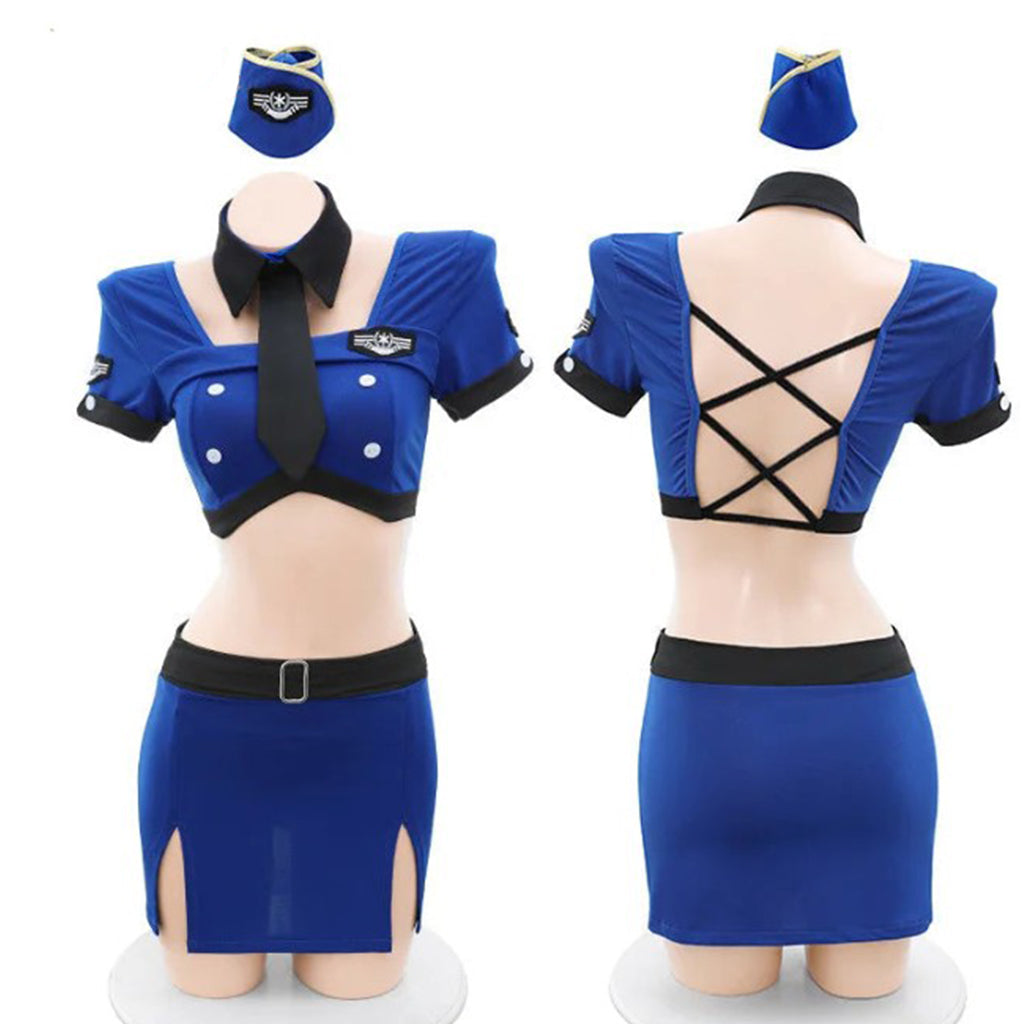 Tenue d’hôtesse de l’air pour sex doll