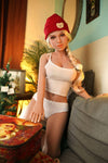Tinsley - Sex doll blonde fine au charme pétillant
