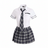 Uniforme d’étudiante rouge et blanc pour sex doll