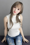 Yorie - Sex doll asiatique aux cheveux cendrés