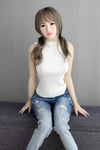 Yorie - Sex doll asiatique aux cheveux cendrés