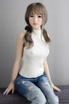 Yorie - Sex doll asiatique aux cheveux cendrés