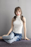 Yorie - Sex doll asiatique aux cheveux cendrés