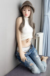 Yorie - Sex doll asiatique aux cheveux cendrés