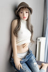 Yorie - Sex doll asiatique aux cheveux cendrés