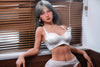 Ysera – Demi Poupée Sexuelle fantaisie aux cheveux gris et aux yeux violets