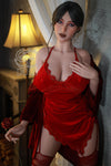 Yvette - Sex doll femme fatale en lingerie rouge