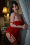 Yvette - Sex doll femme fatale en lingerie rouge
