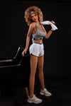 Zayna - Sex doll fit-girl métisse au charme athlétique