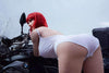 Jenny, sex doll rebelle aux cheveux rouges