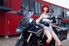 Jenny, sex doll rebelle aux cheveux rouges