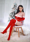 Pipa - Sex doll mère Noël asiatique pulpeuse