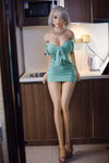 Scarlett - Sex doll élégante de 173 cm aux cheveux argentés