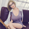 Ulie - Sex doll secrétaire blonde sexy et réaliste de 168 cm