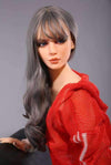 Valérie - Sex doll professeure particulière aux cheveux gris, 148 cm