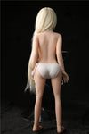 Vika – Mini sex doll blonde aux yeux bleus de 100 cm